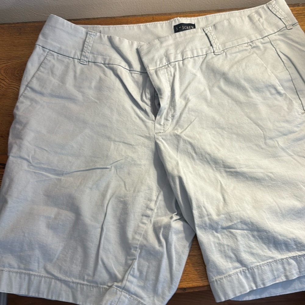J crew cotton shorts
